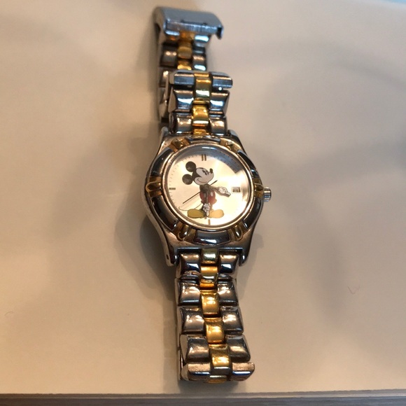 Disney Accessories - Disney Mickey Mouse Multi Tone link- RARE